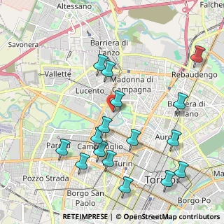 Mappa Corso Svizzera, 10142 Torino TO, Italia (2.29188)