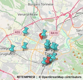 Mappa Centro Piero della Francesca, 10149 Torino TO, Italia (3.702)