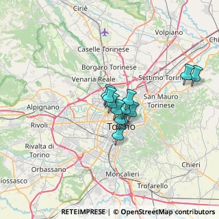 Mappa Centro Piero della Francesca, 10149 Torino TO, Italia (4.30833)