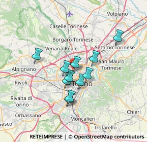 Mappa Centro Piero della Francesca, 10149 Torino TO, Italia (5.13182)