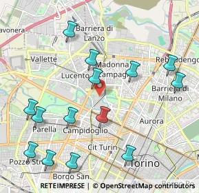 Mappa Centro Piero della Francesca, 10149 Torino TO, Italia (2.38929)