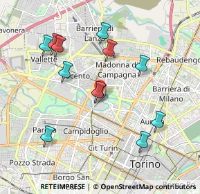 Mappa Centro Piero della Francesca, 10149 Torino TO, Italia (1.92083)
