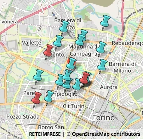 Mappa Centro Piero della Francesca, 10149 Torino TO, Italia (1.527)