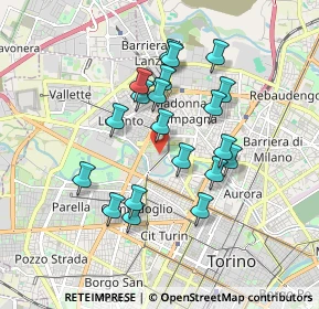 Mappa Centro Piero della Francesca, 10149 Torino TO, Italia (1.5795)