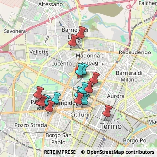 Mappa Centro Piero della Francesca, 10149 Torino TO, Italia (1.76176)