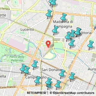 Mappa Centro Piero della Francesca, 10149 Torino TO, Italia (1.483)