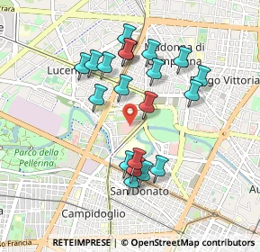Mappa Centro Piero della Francesca, 10149 Torino TO, Italia (0.8425)