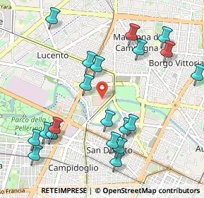 Mappa Centro Piero della Francesca, 10149 Torino TO, Italia (1.1695)