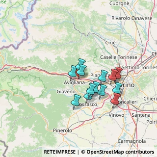 Mappa A32, 10051 Avigliana TO, Italia (11.09308)