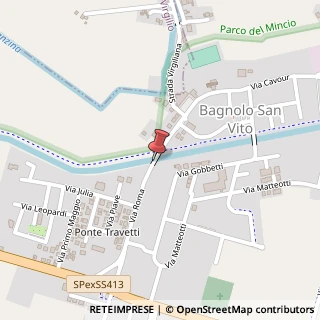 Mappa Via roma 127, 46031 Bagnolo San Vito, Mantova (Lombardia)