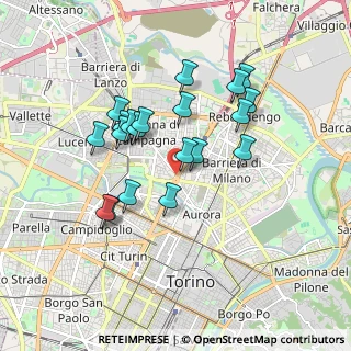 Mappa Via Stradella, 10149 Torino TO, Italia (1.6095)