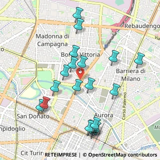 Mappa Via Stradella, 10149 Torino TO, Italia (1.081)