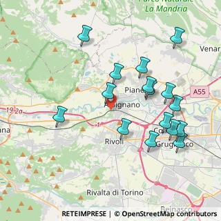Mappa Via Perosa, 10091 Alpignano TO, Italia (4.12813)