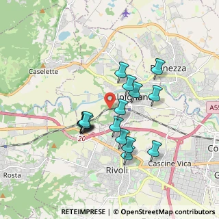Mappa Via Perosa, 10091 Alpignano TO, Italia (1.51235)