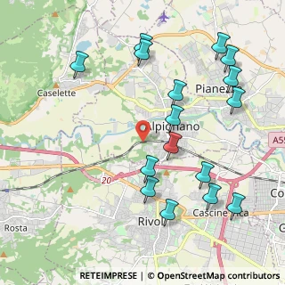 Mappa Via Perosa, 10091 Alpignano TO, Italia (2.34813)