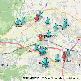 Mappa Via Perosa, 10091 Alpignano TO, Italia (2.2465)