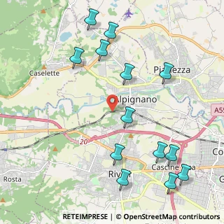 Mappa Via Perosa, 10091 Alpignano TO, Italia (2.52077)