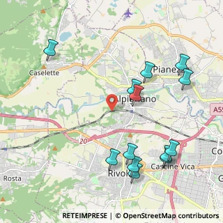 Mappa Via Perosa, 10091 Alpignano TO, Italia (2.40231)