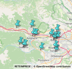 Mappa E70, 10051 Torino TO, Italia (7.20533)