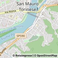 Map San Mauro Torinese