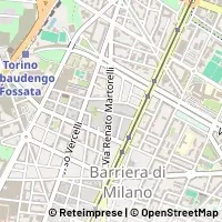 Mapa Torino