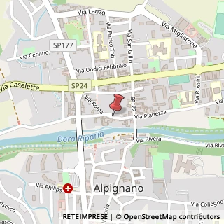 Mappa Via Roma,  29, 10091 Alpignano, Torino (Piemonte)