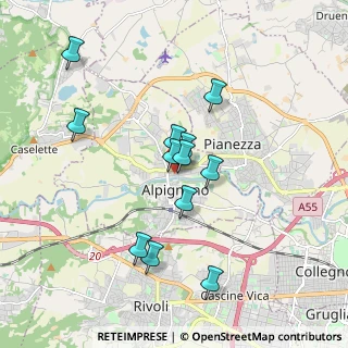 Mappa Via Andrea Provana, 10091 Alpignano TO, Italia (1.65846)