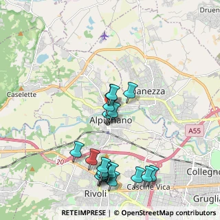 Mappa Via Andrea Provana, 10091 Alpignano TO, Italia (2.0915)