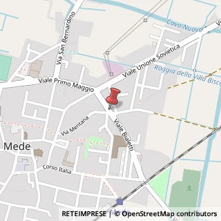 Mappa Viale Bialetti, 24, 27035 Mede, Pavia (Lombardia)