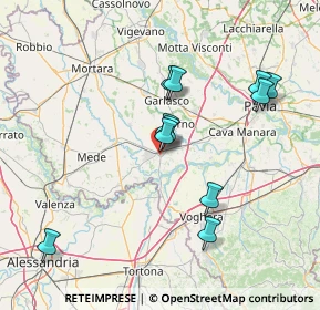 Mappa Via Fratelli Rosselli, 27039 Sannazzaro De' Burgondi PV, Italia (13.97818)