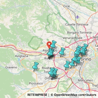 Mappa , 10091 Alpignano TO, Italia (8.4405)