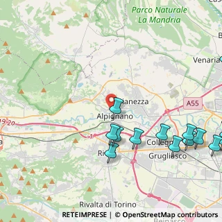 Mappa , 10091 Alpignano TO, Italia (6.40176)