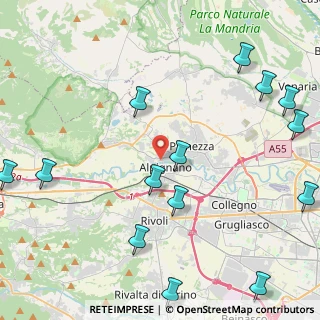 Mappa , 10091 Alpignano TO, Italia (5.85643)