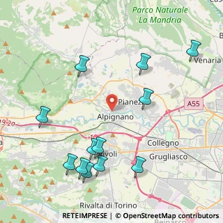 Mappa Via Moncenisio, 10091 Alpignano TO, Italia (4.9375)