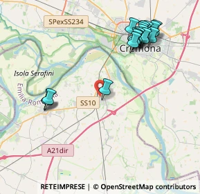 Mappa Via Platona, 29010 Castelvetro Piacentino PC, Italia (4.61316)