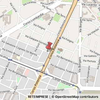 Mappa Via Bernardino Luini, 98/A, 10149 Torino, Torino (Piemonte)