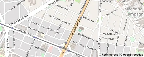 Mappa Torino
