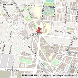 Mappa Via Breglio, 125/C, 10147 Torino, Torino (Piemonte)