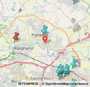 Mappa Via G. Mazzini, 10044 Pianezza TO, Italia (3.28545)