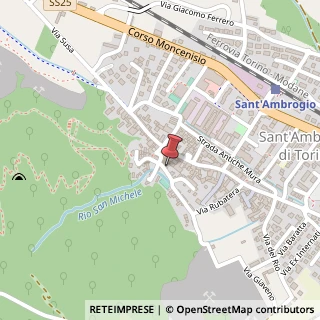 Mappa Via Giaveno, 2, 10057 Sant'Ambrogio di Torino, Torino (Piemonte)