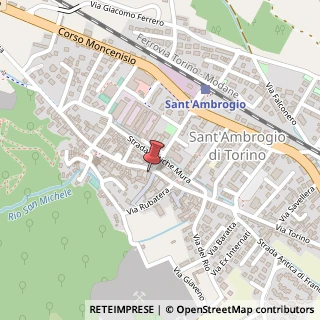 Mappa Via Umberto I, 69, 10057 Sant'Ambrogio di Torino, Torino (Piemonte)