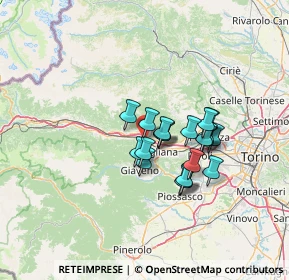 Mappa Corso Moncenisio, 10057 Sant'Ambrogio di Torino TO, Italia (9.792)