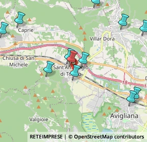 Mappa Corso Moncenisio, 10057 Sant'Ambrogio di Torino TO, Italia (2.43417)