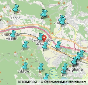 Mappa Corso Moncenisio, 10057 Sant'Ambrogio di Torino TO, Italia (2.6175)