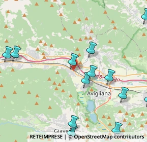 Mappa Corso Moncenisio, 10057 Sant'Ambrogio di Torino TO, Italia (5.605)