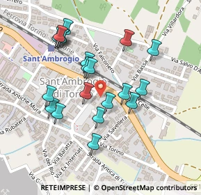 Mappa Corso Moncenisio, 10057 Sant'Ambrogio di Torino TO, Italia (0.2185)