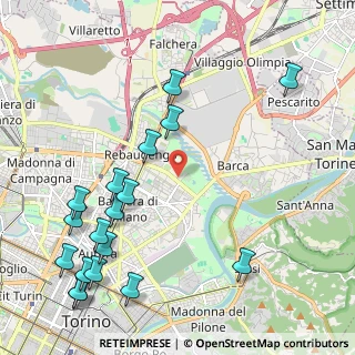 Mappa Via Sandro Botticelli, 10123 Torino TO, Italia (2.725)
