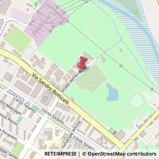 Mappa Strada dell'Arrivore,  25, 10154 Torino, Torino (Piemonte)