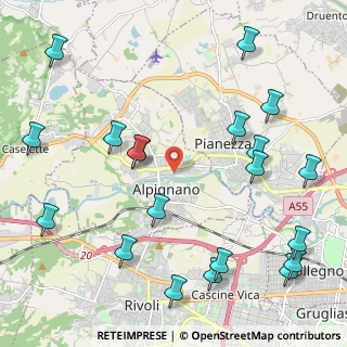 Mappa Via Roma, 10091 Alpignano TO, Italia (2.7395)