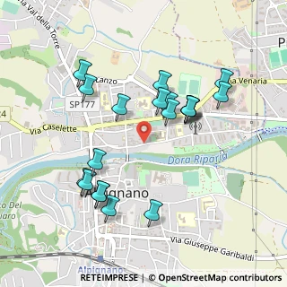 Mappa Via Roma, 10091 Alpignano TO, Italia (0.467)